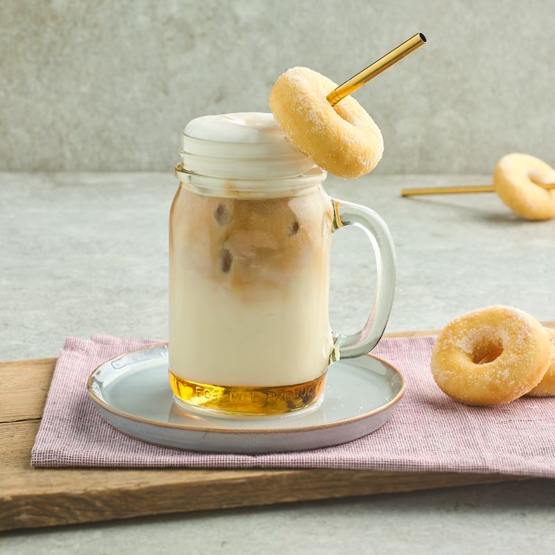 Iced donut  Latte - 1 | Lattiz