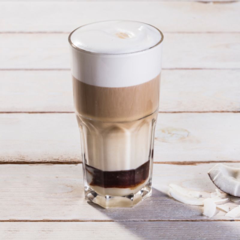 Coconut chocolate latte | Lattiz