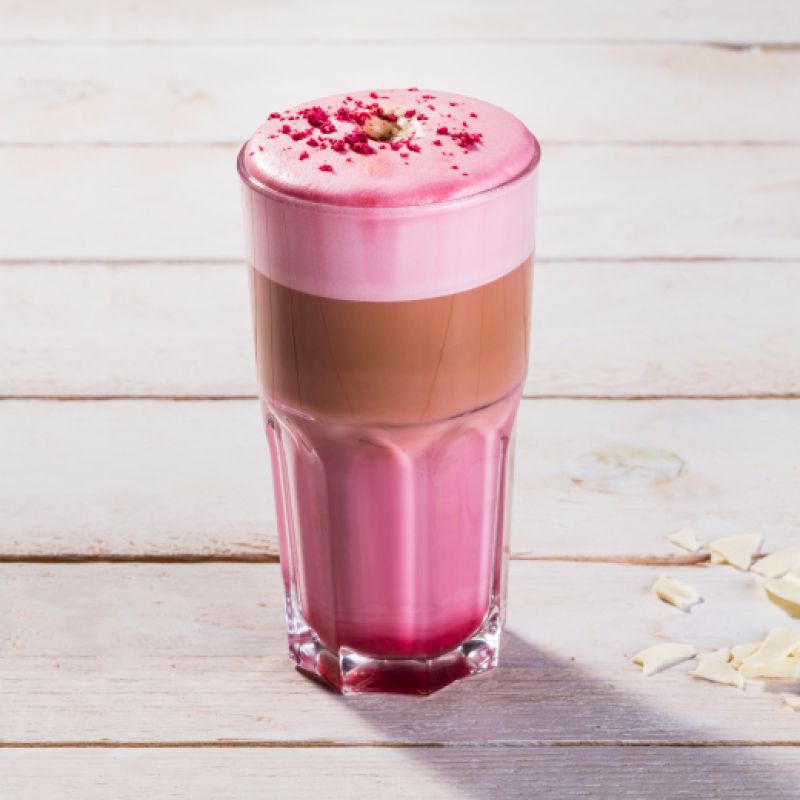 Red velvet latte | Lattiz